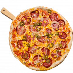 Pizza Mexicana pečená 520g 33cm - doprodej