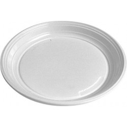 Plastový talíř mělký 20cm 10ks v balení