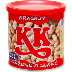 K&K Pražené arašídy solené 227g